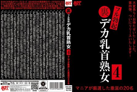 016HEZ-387 內部全勃起大乳頭熟女 4 狂熱愛好者嚴選的垂涎的20人