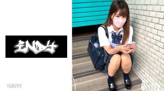 534POK-041 [Personal Photography] Schoolgirl-style girl and P-activity _ Moaning loudly while self-fingering the masochistic bitch