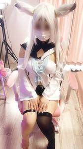 FC2-PPV 4558988 【신유 코스프레 방송】Vtuber 시라카미 F○K 전설의 I컵 사호짱, 극락의 코스프레 자위